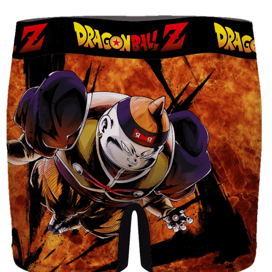 Dragon Ball Android 19 Flame Explosion Men's Boxer Brief- back