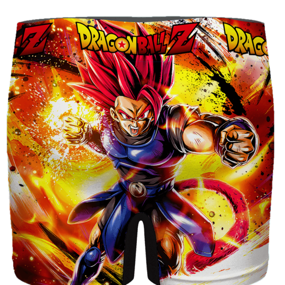 Dragon Ball Legends Shallot Super Saiyan God Men's Boxer Brief - back