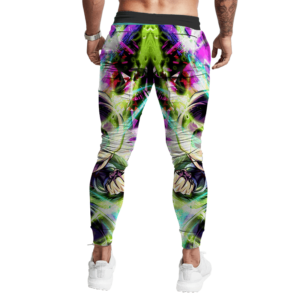 Dragon Ball Super Broly Majestic Trippy Colors Epic Track Pants
