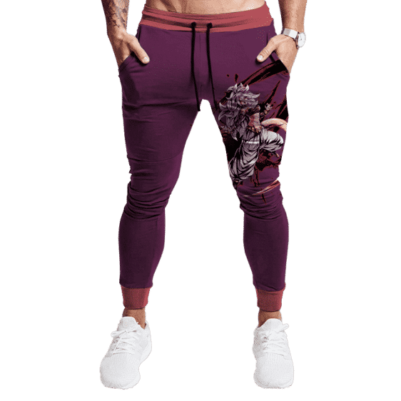 Dragon Ball Z Striking Android 21 Purple & Pink Sweatpants