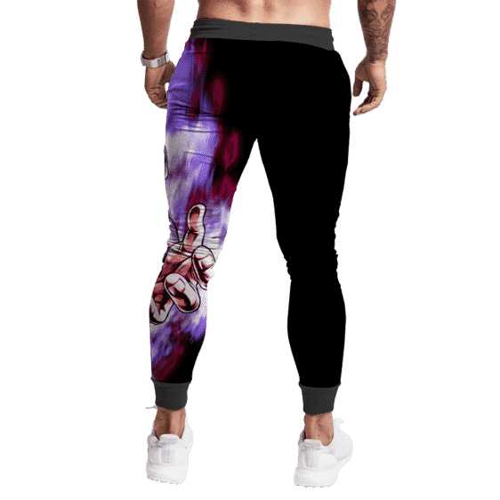 Dragon Ball Z Goku Black Super Saiyan Rose Black Jogger Pants