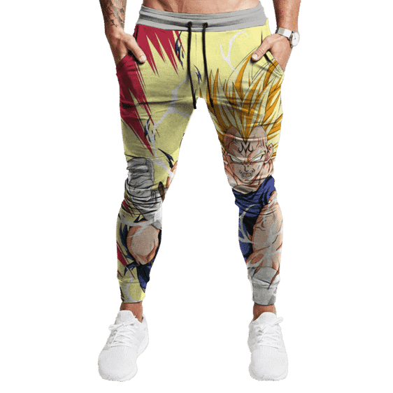 Dragon Ball Z Majin Vegeta SS2 Anime Style Epic Sweatpants - Saiyan Stuff