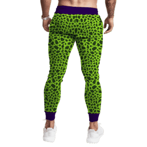Dragon Ball Z Perfect Cell Pattern Cosplay Tracksuit Bottoms Back