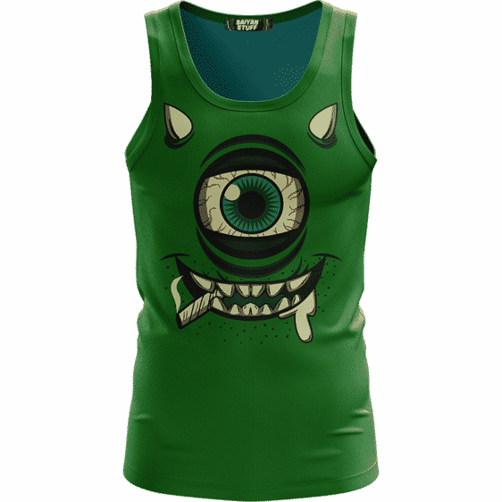 Stoner Mike Monsters Inc Dope Green Awesome Tank Top
