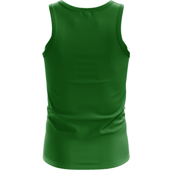 Stoner Mike Monsters Inc Dope Green Awesome Tank Top - back