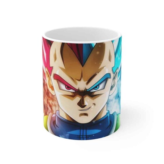 New Vegeta SSJ Blue Dragon Ball Super DBZ coffee mug 11oz Name Gift Birthday 
