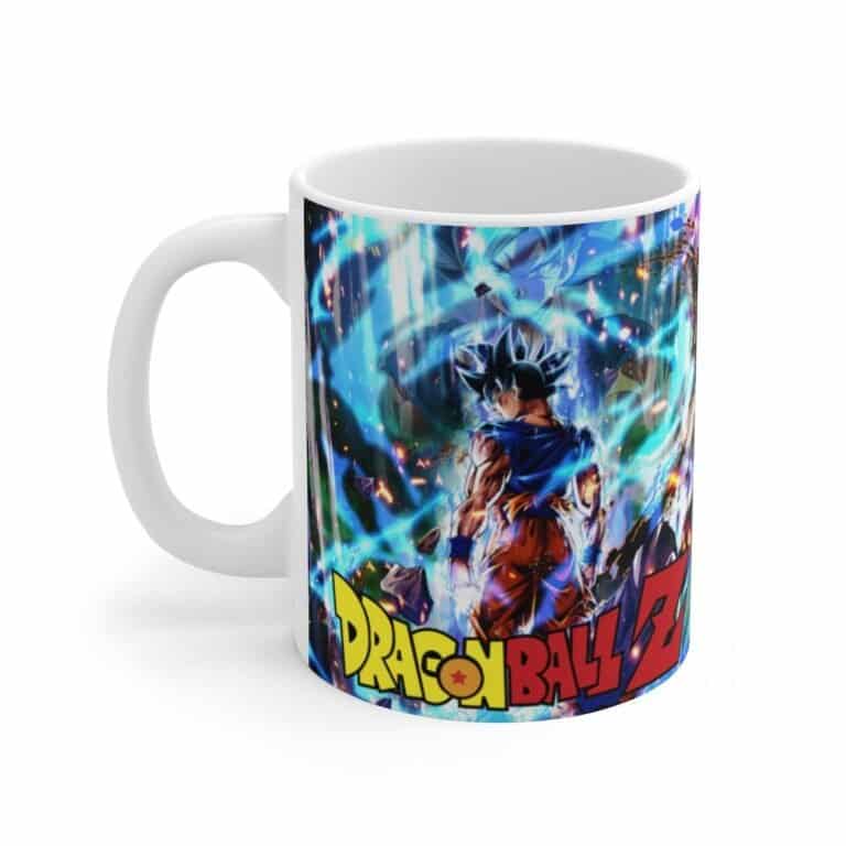 Dragon Ball Z Goku Ultra Instinct Back View Awesome Coffee Mug