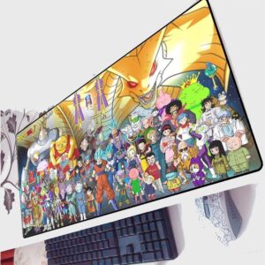 DBS All Characters With The Villains Dope Non-Slip Mouse Pad