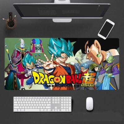 DBS Powerful Goku Ultra Instinct Non-Slip Large Mouse Pad - Saiyan Stuff