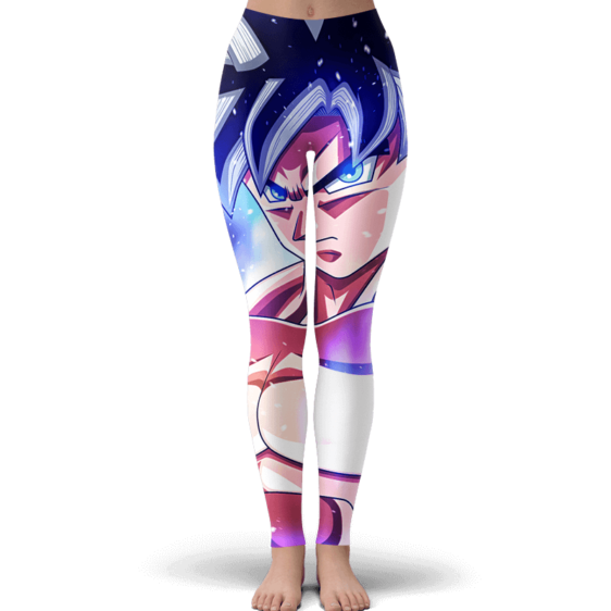 DBZ Goku Ultra Instinct Cool Colorful Dope Yoga Pants