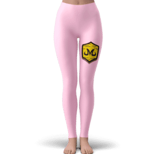 Dragon Ball Babidi Team Emblem Majin Pink Cute Yoga Pants