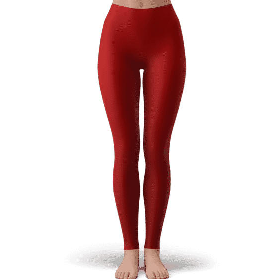 Dragon Ball Goku's Hair Vector Art Sexy Red Yoga Pants
