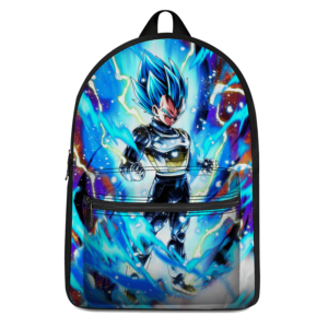Dragon Ball Legends Vegeta SSGSS Awesome Blue Aura Backpack