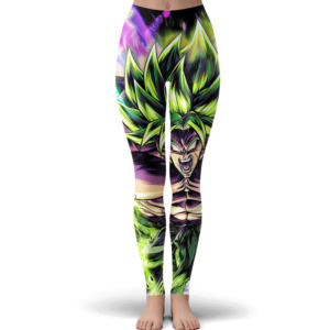 Dragon Ball Super Broly All Charged Up Majestic Yoga Pants