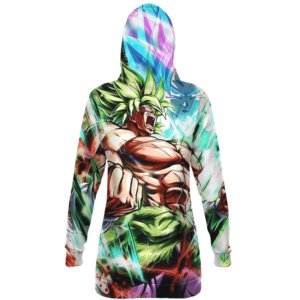 Dragon Ball Broly And Vegito Dope All Over Print Hoodie Dress