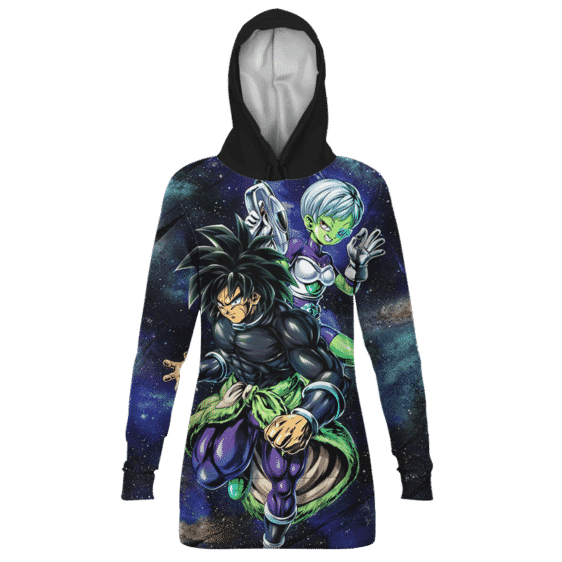 Dragon Ball Super Broly Cheelai Awesome Hoodie Dress