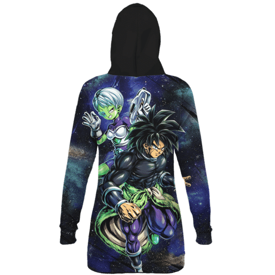 Dragon Ball Super Broly Cheelai Awesome Hoodie Dress