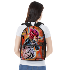 Dragon Ball Super Vegeta SSG Attack Pose Awesome Backpack