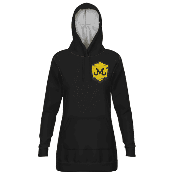 Dragon Ball Team Babidi Emblem Majin Dope Black Hoodie Dress