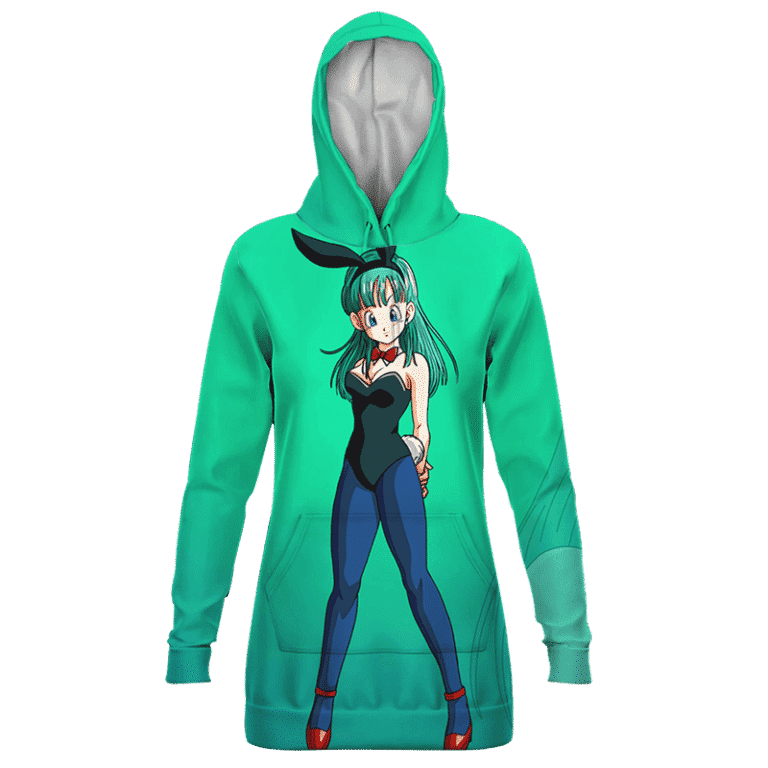 Dragon Ball Z Bulma In Bunny Suit Awesome Hoodie Dress