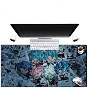 Dragon Ball Z Cute Chibi Characters Extended Mouse Pad