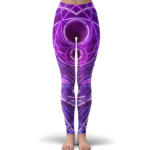 Dragon Ball Z Frieza Neon Trippy Artwork Cool Yoga Pants
