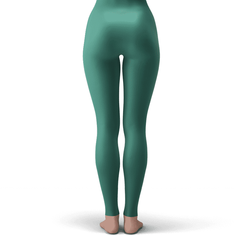 Dragon Ball Z Kid Trunks HD Art Dark Green Yoga Pants