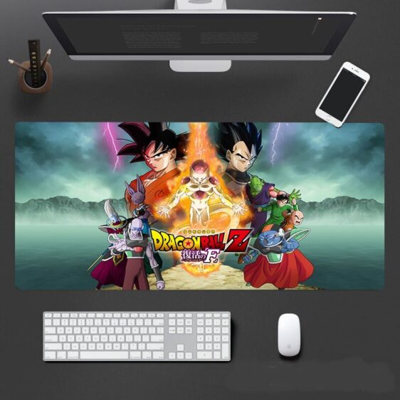 Dragon Ball Z Resurrection F Movie Poster Design Mouse Pad