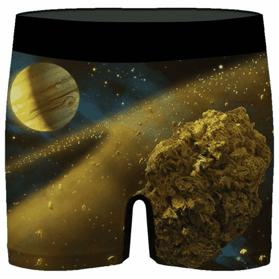 Kush Galaxy Asteroid Weed Nug 420 Marijuana Men's Underwear