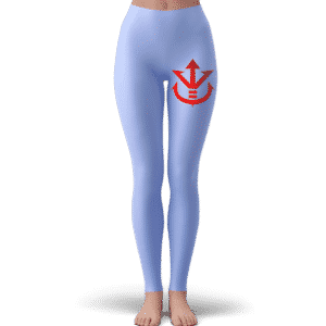 Saiyan Royal Family Symbol Bluish Shade Yoga Pants