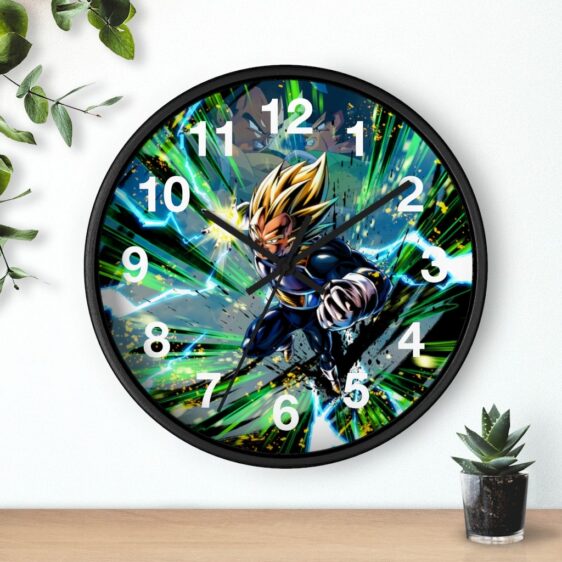 Dragon Ball Z Super Saiyan Vegeta Dokkan Art Dope Wall Clock