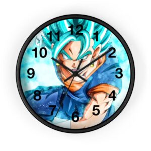 Dragon Ball Super Vegito Powerful Blue Aura Wall Clock