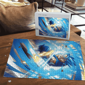 DBZ Vegito Super Saiyan Blue Kamehameha Fantastic Puzzle