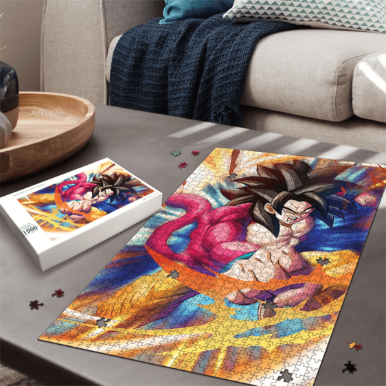 Dragon Ball GT Son Goku Super Saiyan 4 Amazing Portrait Puzzle