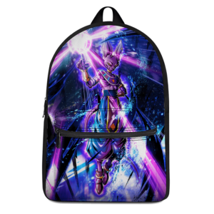 Dragon Ball God Of Destruction Beerus With Ball Of Energy Backpack