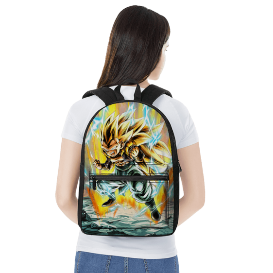 Dragon Ball Gotenks Super Saiyan 3 Powerful Canvas Backpack