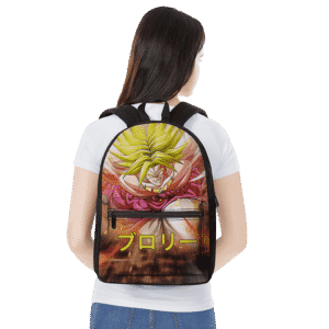 Dragon Ball Legends Broly Aggressive Stance Dope Backpack