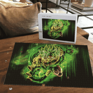 Dragon Ball Super Broly Green Ball Of Energy Landscape Puzzle