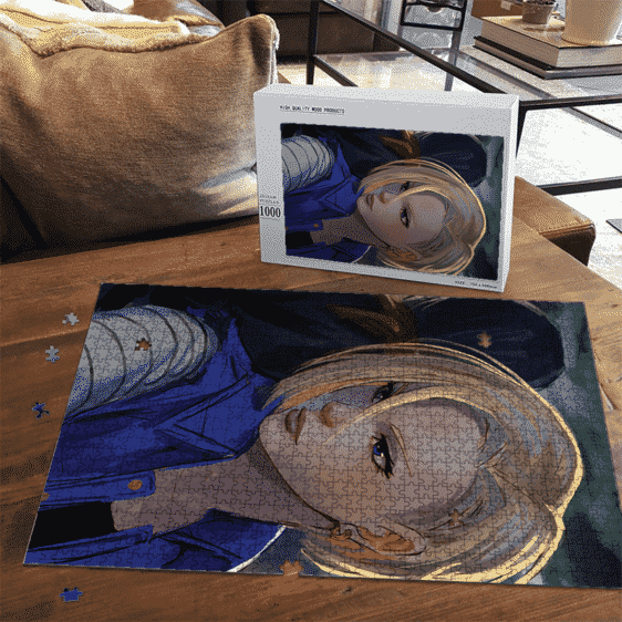Dragon Ball Z Back To Back Android 18 and 17 Dope Puzzle