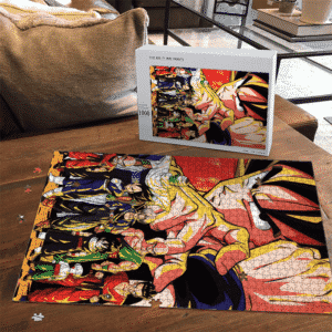Dragon Ball Z Goku Vegeta Piccolo And Others Cool Portrait Puzzle