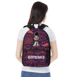 Dragon Ball Z Gotenks Majestic Pose Dark Themed Backpack