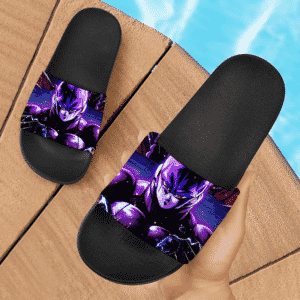 Dragon Ball Z Hit The Hitman Awesome Purple Slide Slippers