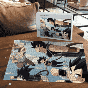 Dragon Ball Z Kid Goku Gine Bardock Vegeta Bulma Puzzle