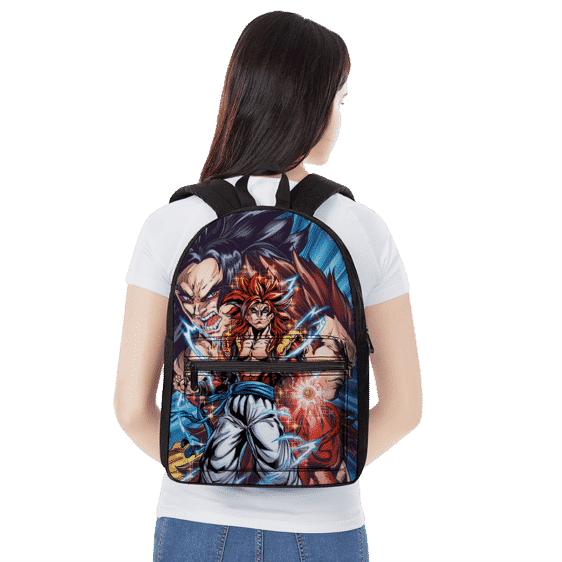 Dragon Ball Z Goku Fusion Vegeta SSJ4 Gogeta Backpack