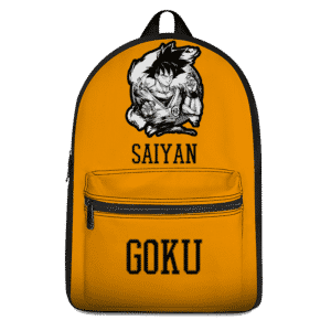Super Saiyan Goku Awesome Dragon Ball Z Orange Backpack