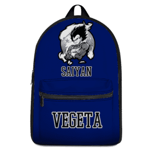 Super Saiyan Vegeta Awesome Dragon Ball Z Blue Backpack