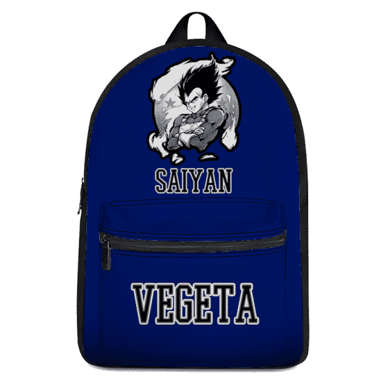 Super Saiyan Vegeta Awesome Dragon Ball Z Blue Backpack