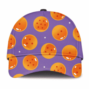 DBZ Dragon Balls Pattern Purple Kids Design Fantastic Trucker Hat