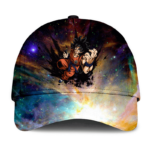 Dragon Ball Legends Yamcha Colorful Galactic Design Cool Baseball Hat