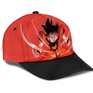Dragon Ball Son Goku Base Form Kaioken Red Cool Baseball Cap